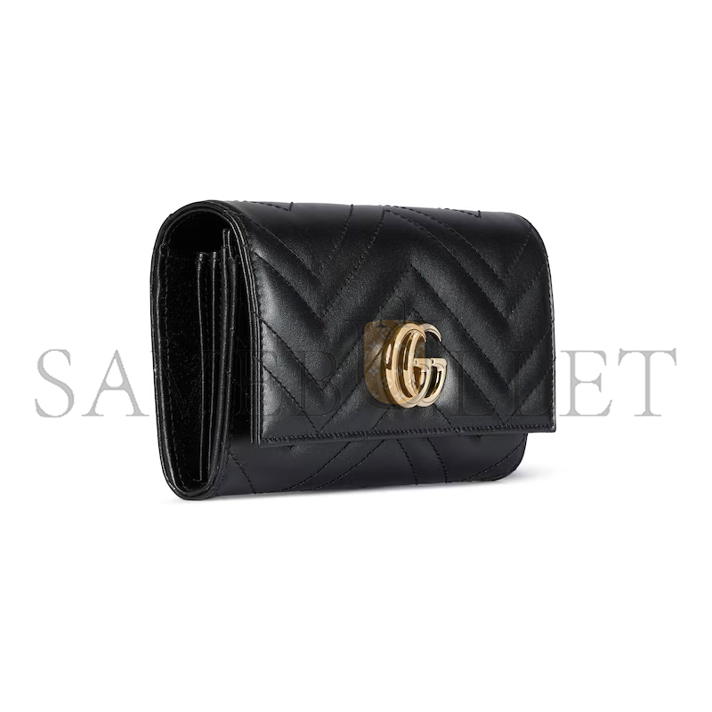 Gvc*1 gg marmont continental wallet 443436 (19*10*3.5cm)
